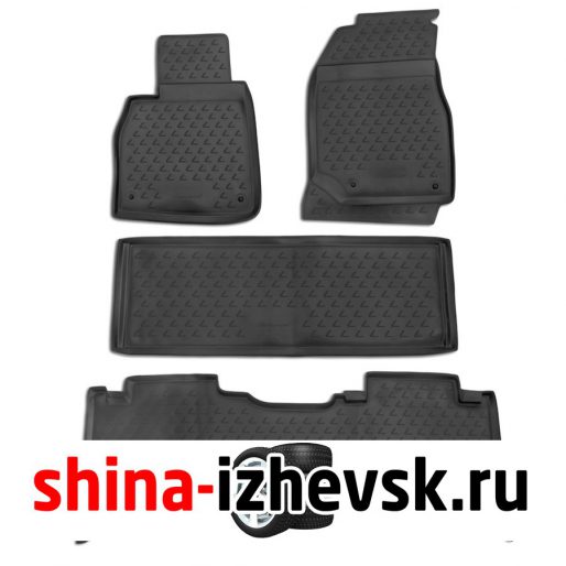 Коврик Autofamily коврики в салон для LEXUS LX470 1998-2007, 4 шт. ) в Ижевске